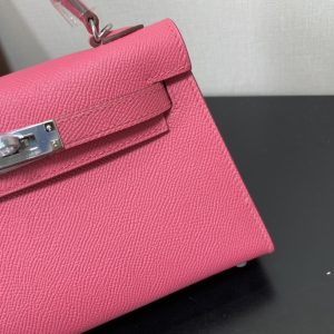 Hermes Kelly-Gold&Silver Hardware-19CM - Image 16