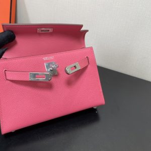 Hermes Kelly-Gold&Silver Hardware-19CM - Image 17