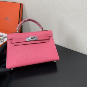 Hermes Kelly-Gold&Silver Hardware-19CM - Image 18