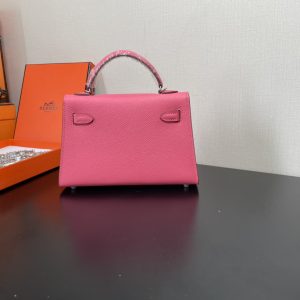 Hermes Kelly-Gold&Silver Hardware-19CM - Image 3