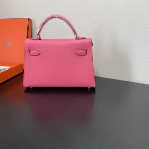 Hermes Kelly-Gold&Silver Hardware-19CM - Image 9