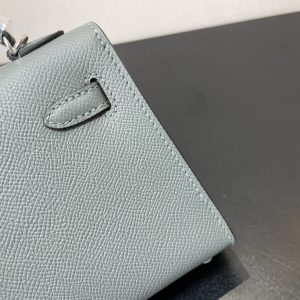 Hermes Kelly-Gold&Silver Hardware-19CM - Image 13