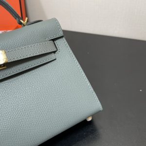 Hermes Kelly-Gold&Silver Hardware-19CM - Image 17