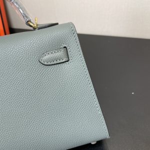 Hermes Kelly-Gold&Silver Hardware-19CM - Image 3