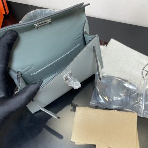 Hermes Kelly-Gold&Silver Hardware-19CM - Image 8