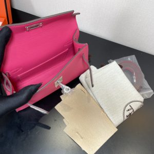 Hermes Kelly-Gold&Silver Hardware-19CM - Image 10