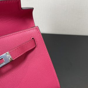 Hermes Kelly-Gold&Silver Hardware-19CM - Image 9