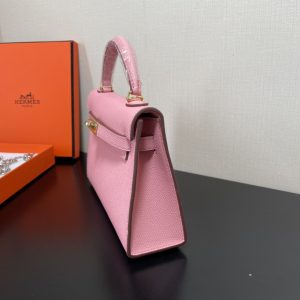 Hermes Kelly-Gold&Silver Hardware-19CM - Image 10