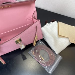 Hermes Kelly-Gold&Silver Hardware-19CM - Image 2