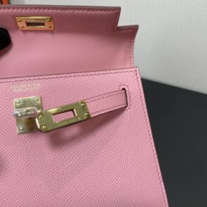 Hermes Kelly-Gold&Silver Hardware-19CM - Image 4