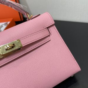 Hermes Kelly-Gold&Silver Hardware-19CM - Image 5