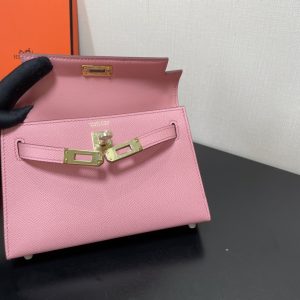 Hermes Kelly-Gold&Silver Hardware-19CM - Image 9
