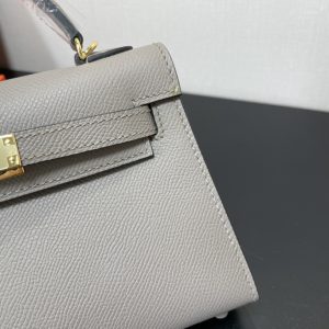 Hermes Kelly-Gold&Silver Hardware-19CM - Image 15