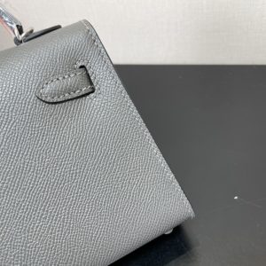 Hermes Kelly-Gold&Silver Hardware-19CM - Image 14