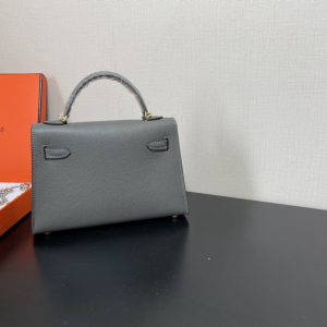 Hermes Kelly-Gold&Silver Hardware-19CM - Image 6