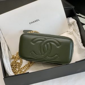 Ch@nel Cosmetic Bag-8.5*11*7CM - Image 2