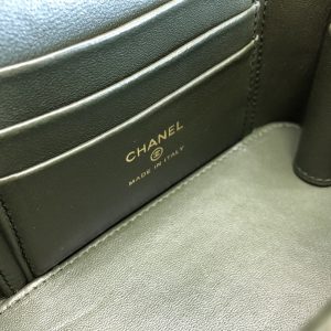 Ch@nel Cosmetic Bag-8.5*11*7CM - Image 5