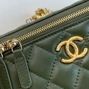 Ch@nel Cosmetic Bag-8.5*11*7CM - Image 6