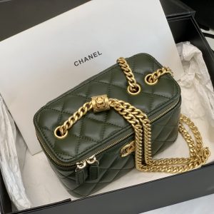 Ch@nel Cosmetic Bag-8.5*11*7CM - Image 7