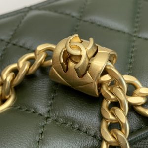 Ch@nel Cosmetic Bag-8.5*11*7CM - Image 8