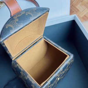Celina Cubic Box Bag-12.5×11.5×9CM - Image 4