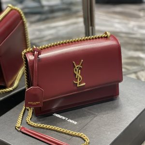 YSL Sunset Bag-22*16*8CM - Image 8
