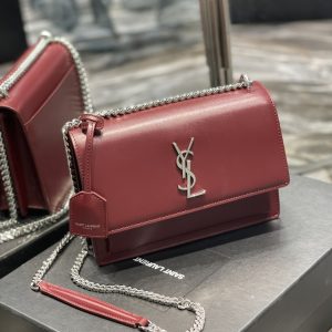 YSL Sunset Bag-22*16*8CM - Image 7