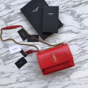 YSL Sunset Bag-22*16*8CM - Image 4