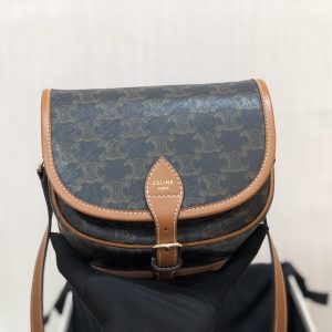 Celin Folco Triomphe Bag-18 X 17 X 6.CM - Image 6