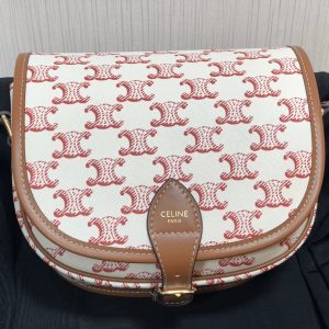 Celin Folco Triomphe Bag-18 X 17 X 6.CM - Image 3