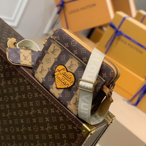 Louis Vuitton Trio Handbags-M45965-25*18.5*7CM - Image 1
