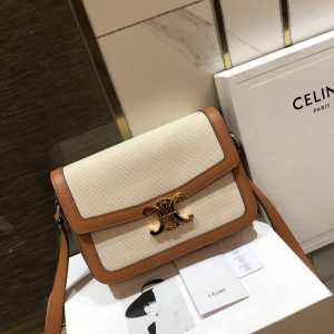 Celin Tambour Box Bag-22*16.5*7CM - Image 1