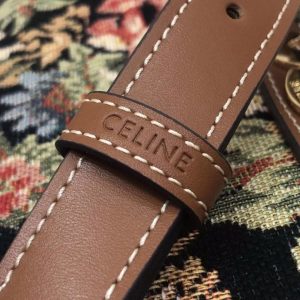 Celin Tambour Box Bag-22*16.5*7CM - Image 2