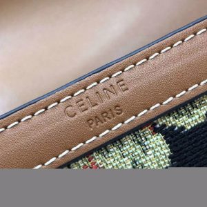 Celin Tambour Box Bag-22*16.5*7CM - Image 8
