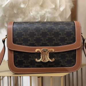 Celin Tambour Box Bag-22*16.5*7CM - Image 1