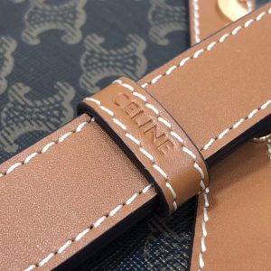 Celin Tambour Box Bag-22*16.5*7CM - Image 9