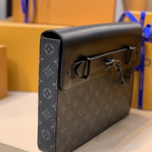 Louis Vuitton Pochette Steamer -M80107-32 x 22 x 4CM - Image 3