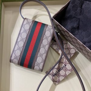 Gucci&Balenciaga Crossbody Bag-11.5x18x3.5CM - Image 9