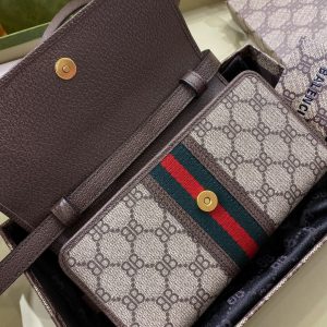 Gucci&Balenciaga Crossbody Bag-19.5x12x3CM - Image 7