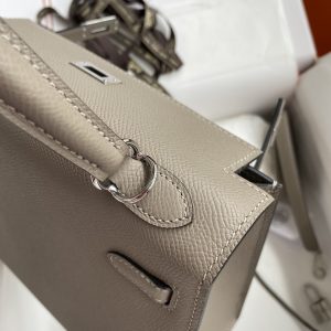 Hermes Kelly-Epsom Leather-25CM - Image 6