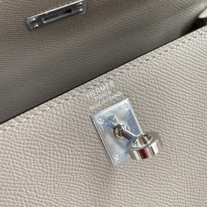 Hermes Kelly-Epsom Leather-25CM - Image 7