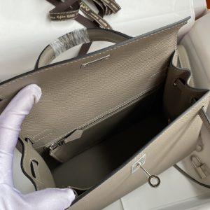 Hermes Kelly-Epsom Leather-25CM - Image 8