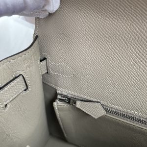 Hermes Kelly-Epsom Leather-25CM - Image 9