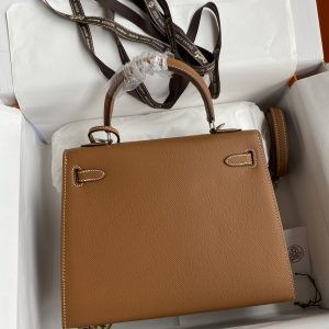 Hermes Kelly-Epsom Leather-25CM - Image 2