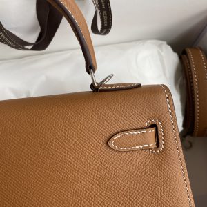 Hermes Kelly-Epsom Leather-25CM - Image 4
