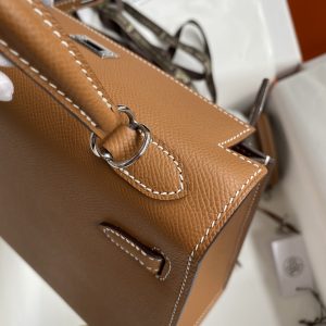 Hermes Kelly-Epsom Leather-25CM - Image 5