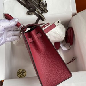 Hermes Kelly-Epsom Leather-25CM - Image 4
