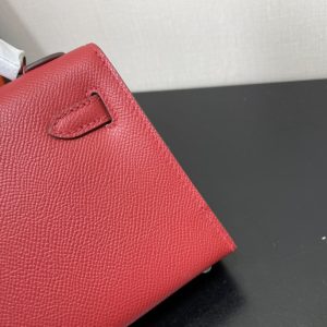 Hermes Kelly-Gold&Silver Hardware-19CM - Image 13