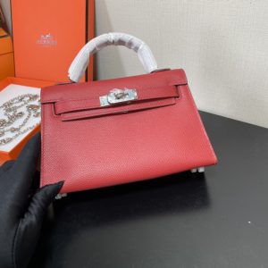 Hermes Kelly-Gold&Silver Hardware-19CM - Image 18