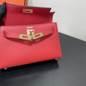 Hermes Kelly-Gold&Silver Hardware-19CM - Image 4